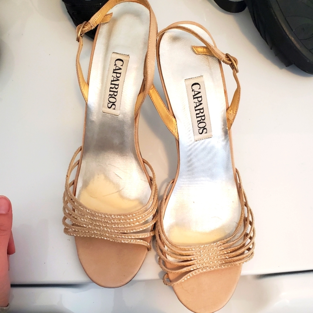Gold 2" heels